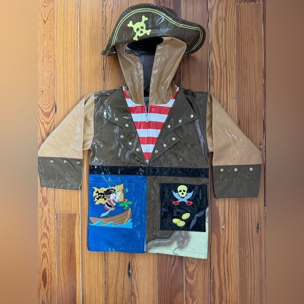 🎈 Host Pick 🎈Kidorable Pirate Raincoat